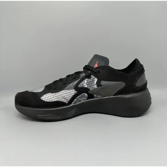 Jordan Delta 3‎ Low Black Chile Red Grey Shoes Men's 12